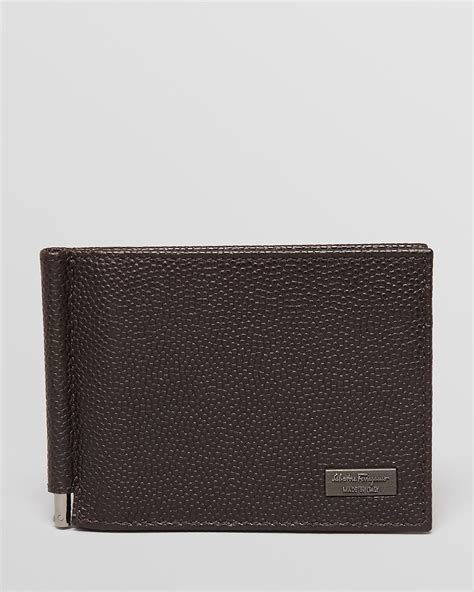 mens ferragamo wallet sale|salvatore ferragamo money clip.